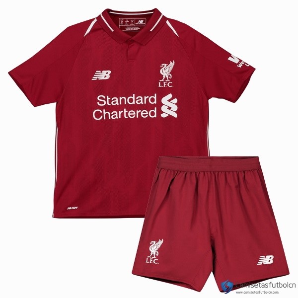 Camiseta Liverpool Primera equipo Niños 2018-19 Rojo